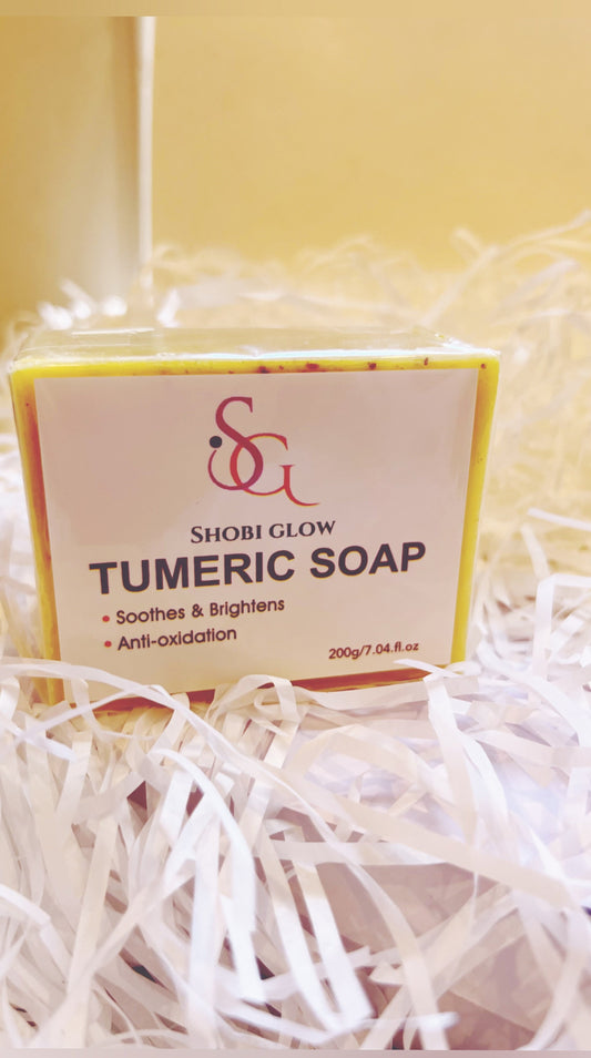 Exfoliating turmeric soap with "Vit C" 200g(7oz)