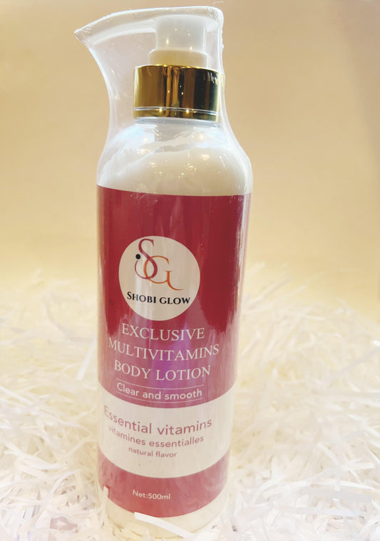 Multivitamin body lotion